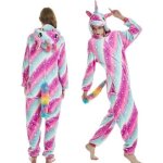 Nouvelle arrivee hiver animal pyjamas licorne pyjamas onesie ensembles kigurumi femmes hommes unisexe ...