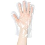 Novago gants basiques plastiques transparents et jetables (x 100)