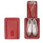 Novago housse � chaussure mati�re imperm�able id�al accessoire pour les voyages ( rouge / etoiles )