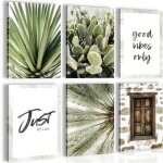 Novart tableau d�coration murale nature relax n015364a 6 cadres de 20x30 cm pr�ts � accrocher impression ...