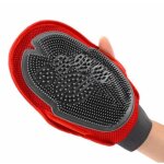 Novhill gant toilettage et brossage pour poils danimaux pour chiens chats