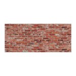 Sticker d�coratif - novotex - briquette - rouge - 45cm x 200cm - application facile