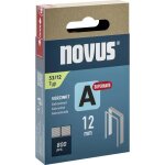 Novus tools 042 - 0780 agrafes fil fin type 53 800 pc(s) dimensions (l x l) 12 mm x 11. 3 mm