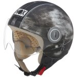 Nox casque jet n210 metal effect