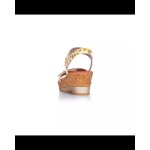 Nu - pieds femme en cuir orange remonte - taille 40