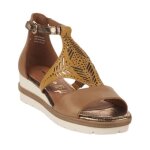 Nu - pieds femme en cuir tamaris - jaune - pointure 36