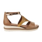 Nu - pieds femme en cuir tamaris - jaune - taille 40