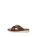 Nu pieds homme bugatti ref 62902 cognac - marron - homme - 3 cm - basse - adulte - plat - cuir