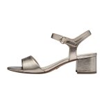 Nu - pieds - tamaris - 28249 - 42 - jaune - cuir - talon large