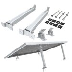 Nuasol lot de 2 supports de centrales lectriques de balcon support de panneau solaire rglable pour ...