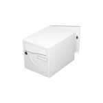 Bo�te aux lettres pr�f�rence 2 portes blanc 9016 - renz