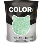 Nullodor litire color par demavic - 18 kg - vert - pour chat