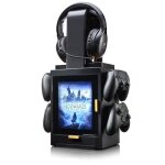 Numskull - meuble de rangement lumineux inspir de hogwarts legacy pour gamer pour 4 manettes - 10 jeux ...