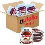 Nutella - 60 barquettes de 15 grammes - portions individuelles