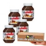 Nutella - pâte à tartiner aux noisettes 4 x 1kg Nutella - pâte à tartiner aux noisettes 4 x 1kg