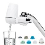 Naturewater nw - lt - h2a syst�me filtre eau potable on tap de robinet ? 150 x 60 x 105 mm ? 9 �tapes ...