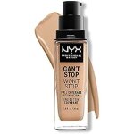 Nyx professional makeup fond de teint liquide couvrant tenue 24h cant stop wont stop liquid foundation ...