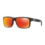 Lunettes de soleil - oakley - holbrook - noir gris orange - protection uv 400 - style classique