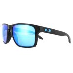 Lunettes de soleil - oakley - holbrook xl oo9417 - 03 - polished black - verres prizm sapphire - sport ...