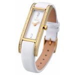 Montre femme - obaku - v159legirw - quartz analogique - cuir blanc - �tanche 3 bar