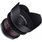 Objectif grand angle samyang 12mm t2. 2 cine pour sony e - ouverture t2. 2 - poids 250g