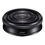 Objectif  focale fixe sony e 20mm f / 2. 8 pancake