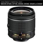 Objectif nikon af - p dx nikkor 18 - 55mm f / 3. 5 - 5. 6g vr pour slr numérique Objectif nikon af - p dx nikkor 18 - 55mm f / 3. 5 - 5. 6g vr pour slr numérique