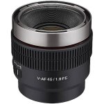 Objectif vidéo - samyang - v - af 45mm t19 fe - autofocus - compatible sony e - compact et léger Objectif vidéo - samyang - v - af 45mm t19 fe - autofocus - compatible sony e - compact et léger