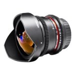 Objectif walimex 18705 noir - oeil - de - poisson - nikon f - t3. 8 - 8mm - 395g