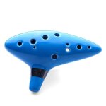 Ocarina 12 trous c�ramique zelda alto c l�gende ocarina fl�te instrument pour d�butants professionnels ...