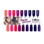 Ocibel - nuancier 9 vernis semi permanent lollilac collection inspir par vous - brillant et mat