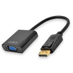 Ociodual adaptateur dp mle vers vga femelle noir video convertisseur displayport m - f full hd 1080p ...