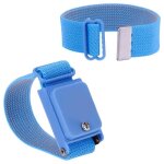 Ociodual bracelet antistatique bande de décharge electrostatique sans fil esd bleu Ociodual bracelet antistatique bande de décharge electrostatique sans fil esd bleu