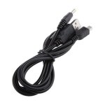 Ociodual cble de charge et de donnes pour sony psp 1000 2000 3000 console noir