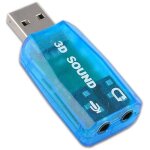 Ociodual carte son externe adaptateur usb audio vers prise jack 35mm audio stro 3d 5. 1 pour microphone ...