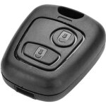 Ociodual coque cl plip pour peugeot 106 206 306 406 2 bouton sans lame et transpondeur