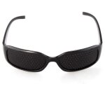 Ociodual lunettes microorifice de repos  trous trame stnop vision des yeux pinhole