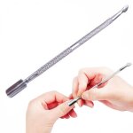 Ociodual pousse repousse cuticule acier inox manucure pedicure de 132 cm