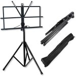 Ociodual pupitre de musique dorchestre en mtal pliable pour partition en livres avec sac transport hauteur ...