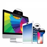 Oem - cache camera x3 pour tablette samsung galaxy book webcam smartphone pc lot de 3 (noir)