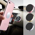 Support voiture - oem - aimant universel - couleur argent - compatible smartphone - installation collante ...