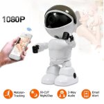Ofeli  2mp hd camra ip sans fil camra robot wi - fi 1080p camra de vision nocturne wifi camra rseau ...