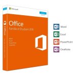 Logiciel - microsoft - office famille et etudiant 2016 - windows 10 - tlchargement - applications bureautiqu ...