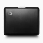 Ogon designs - portefeuille - big stockholm wallet - noir int grey - unisexe
