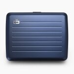 Ogon designs - portefeuille - smart case v2 large - bleu marine aluminium - unisexe