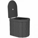 Toilettes portables - ohmg!!! - pliable - plastique abs - anti - odeur - lavable