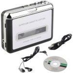 Lecteur de musique - ohp - walkman cassette - capture usb - couteurs inclus - noir