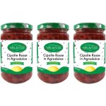 Oignons rouges aigre - doux oignons italiens � lhuile dolive pour hors - d?uvre et ap�ritifs 3 bocaux ...