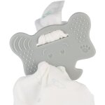 Oketi poketi doudou a machouiller : anneau de dentition + lange