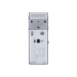 Olympus dictaphone dm - 720 - mmoire interne 4 go - gris - enregistre jusqu 985 h
